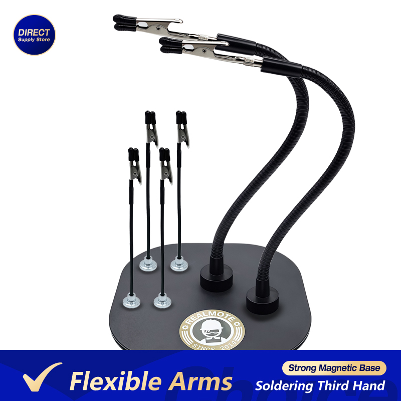 Pcb Holder Clamp - Solda terceira mão com base magnética