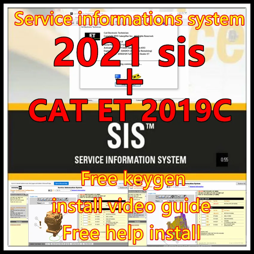 Electronics Repair Service - Cat ET 2019C Técnico Eletrônico para
