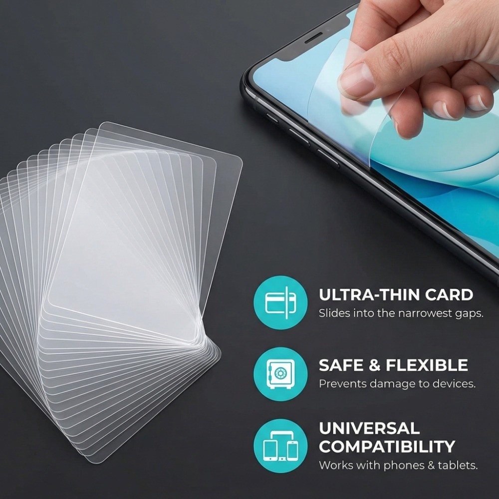 50 Peças Cartão Plástico Ultra - Phone Opening Tool avaliação e preço