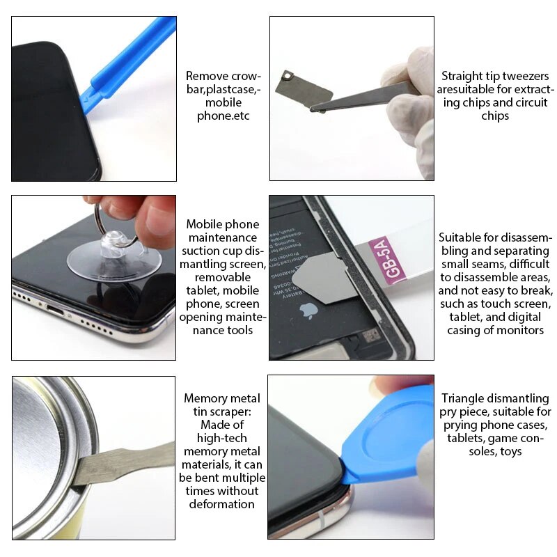 14/20/23 em 1 abertura de tela - Electronics Repair Service avaliação e preço