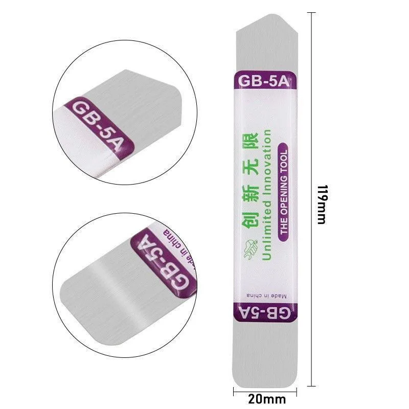6/1 pc lâmina de aço inoxidáve - Phone Opening Tool avaliação e preço