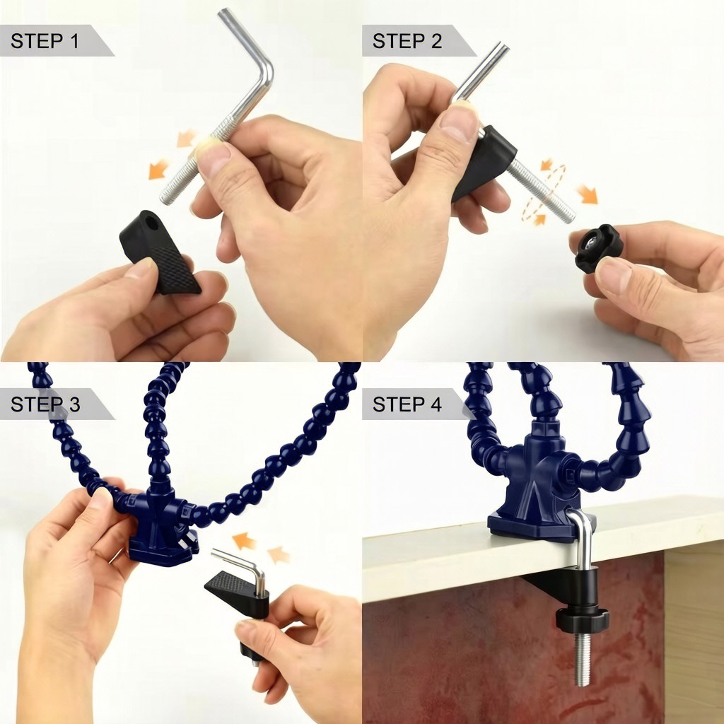 Estação de Solda com Terceira  - Pcb Holder Clamp avaliação e preço