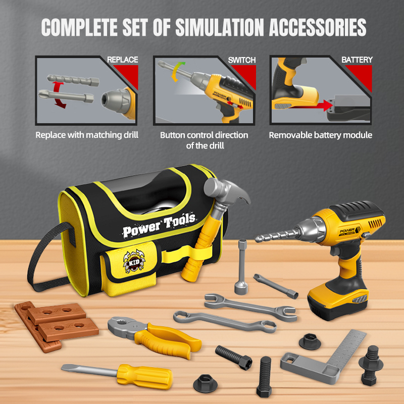 Crianças kit de caixa de ferra - Electronics Repair Game avaliação e preço